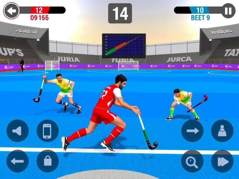 India Hockey Glory Game Screenshot
